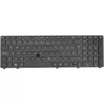 Tastatura pentru HP EliteBook 8770W Standard UK Mentor Premium