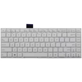Tastatura pentru Asus L402SA Standard US alba Mentor Premium