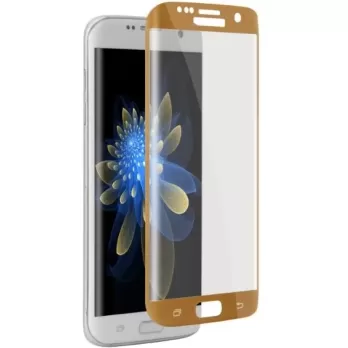 Folie protectie Tempered Glass 3D telefon Samsung Galaxy S7 Edge Gri