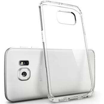 Husa Premium telefon Samsung Galaxy S6 Edge transparenta