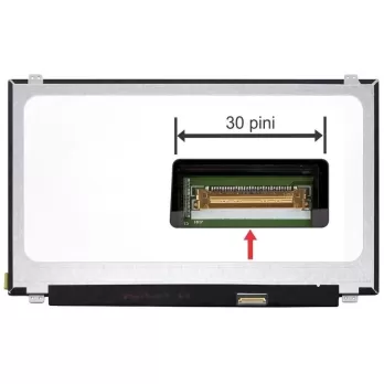 Display BOE NT156WHM-N45 V8.1 15.6 inch HD eDP 60Hz 30 pini mat 350mm
