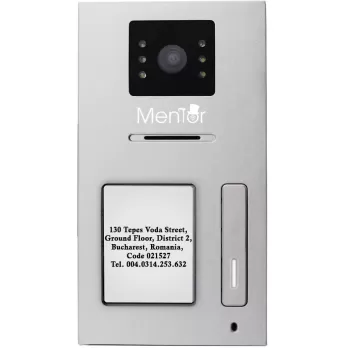 Unitate exterioara VideoInterfon Smart Mentor SY044 WiFi acces 1 locatie 2MP Full-HD IP IR difuzor microfon 12V 2fire