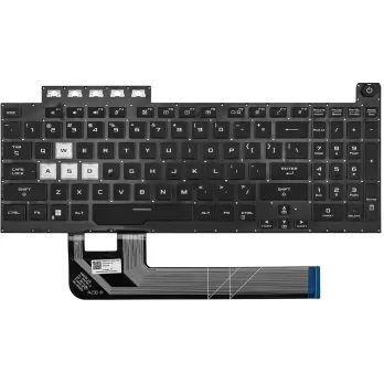 Tastatura pentru Asus TUF Gaming F15 FX506L iluminata US