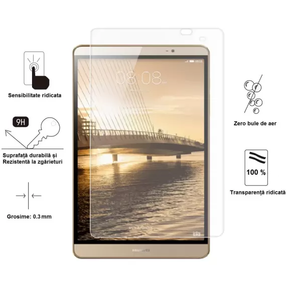Folie protectie Tempered Glass tableta Huawei MediaPad M2-803L-1