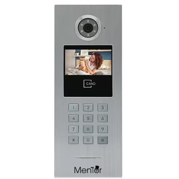 Unitate exterioara VideoInterfon Smart Mentor SY057 WiFi Display POE Card acces 50 apartamente IP 1MP HD IP65 IR difuzor microfon-2