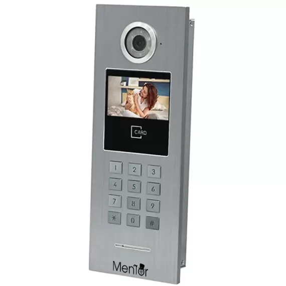 Unitate exterioara VideoInterfon Smart Mentor SY057 WiFi Display POE Card acces 50 apartamente IP 1MP HD IP65 IR difuzor microfon-3