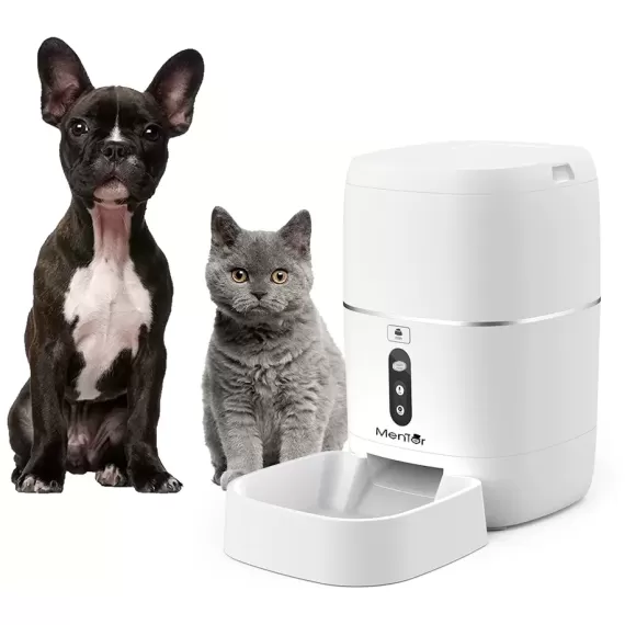 Dispenser hrana Smart Mentor SD003 6L WiFi pentru caini si pisici
